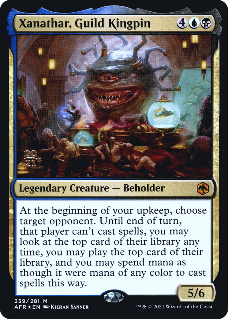 Image of Xanathar, Guild Kingpin [Dungeons & Dragons: Adventures in the Forgotten Realms Prerelease Promos]