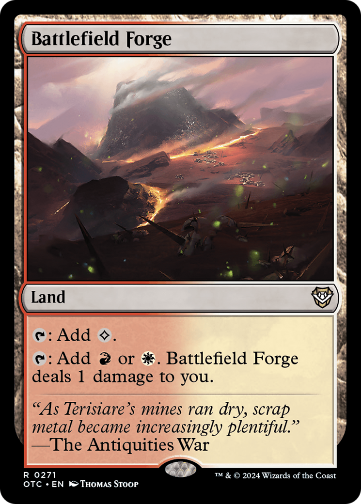 Image of Battlefield Forge [Outlaws of Thunder Junction Commander]