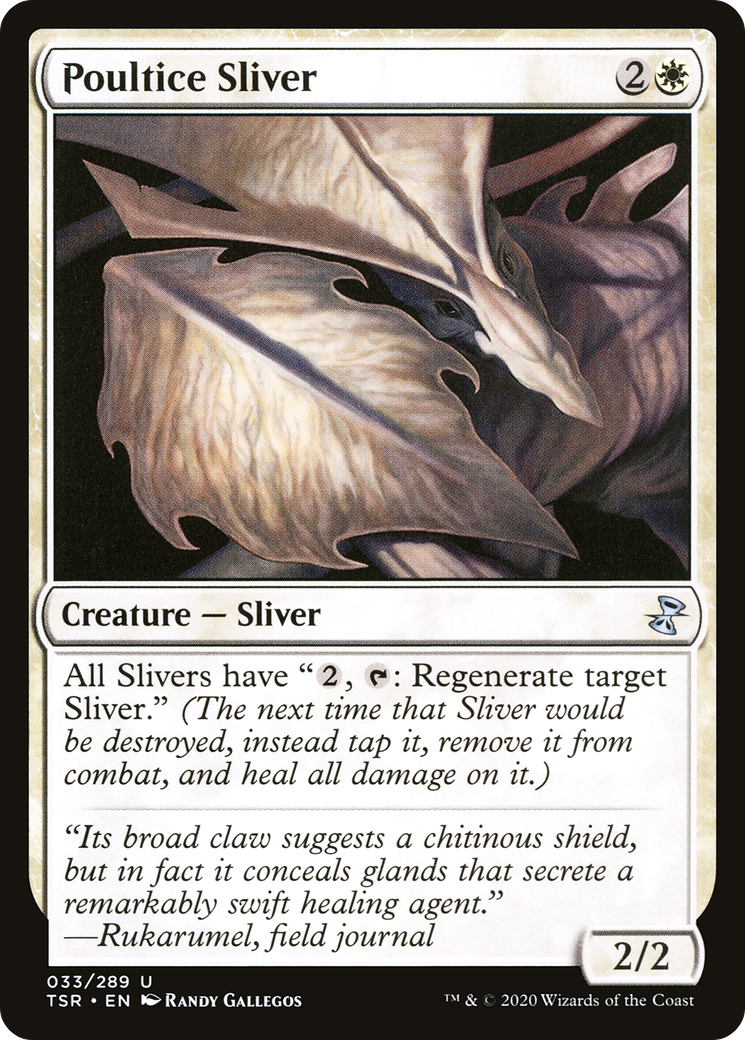 Image of Poultice Sliver [Time Spiral Remastered]