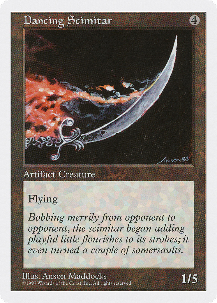 Image of Dancing Scimitar [Fifth Edition]