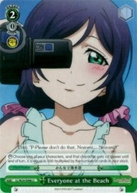 Image of Everyone at the Beach (LL/W24-E046 U) [Love Live!]