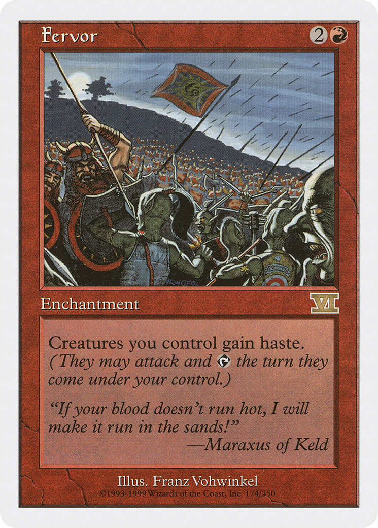 Image of Fervor [Classic Sixth Edition]