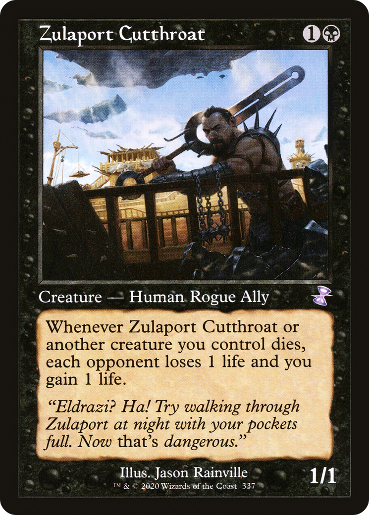 Image of Zulaport Cutthroat (Timeshifted) [Time Spiral Remastered]