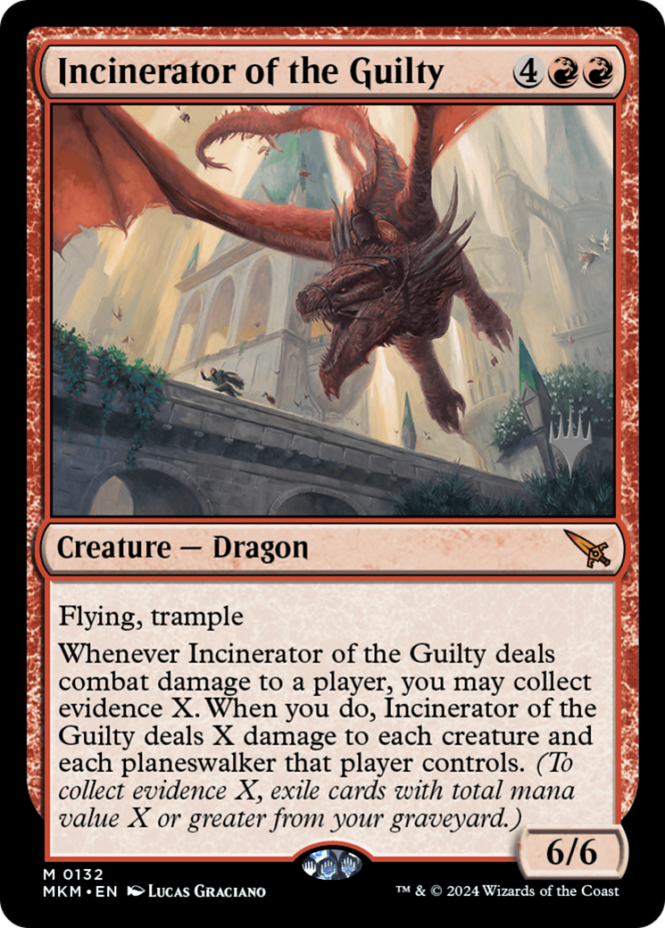 Image of Incinerator of the Guilty (Promo Pack) [Murders at Karlov Manor Promos]