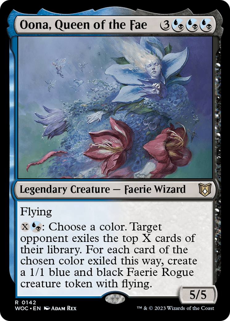 Image of Oona, Queen of the Fae [Wilds of Eldraine Commander]