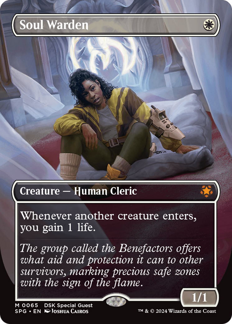 Image of Soul Warden (Borderless) [Duskmourn: House of Horror Special Guests]