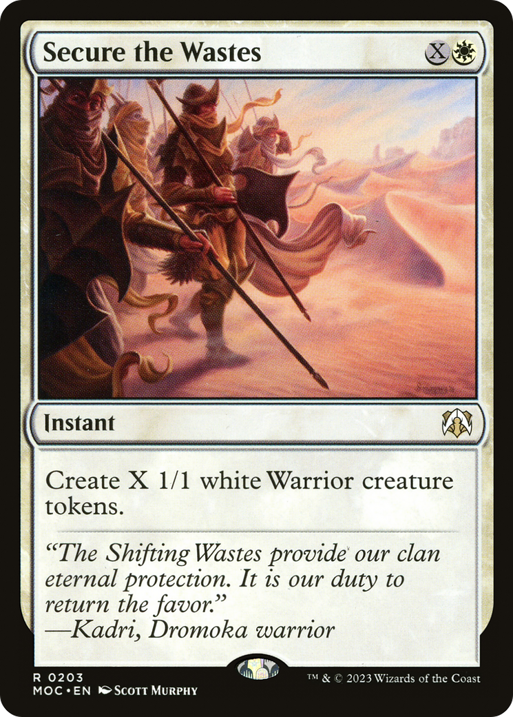 Image of Secure the Wastes [March of the Machine Commander]