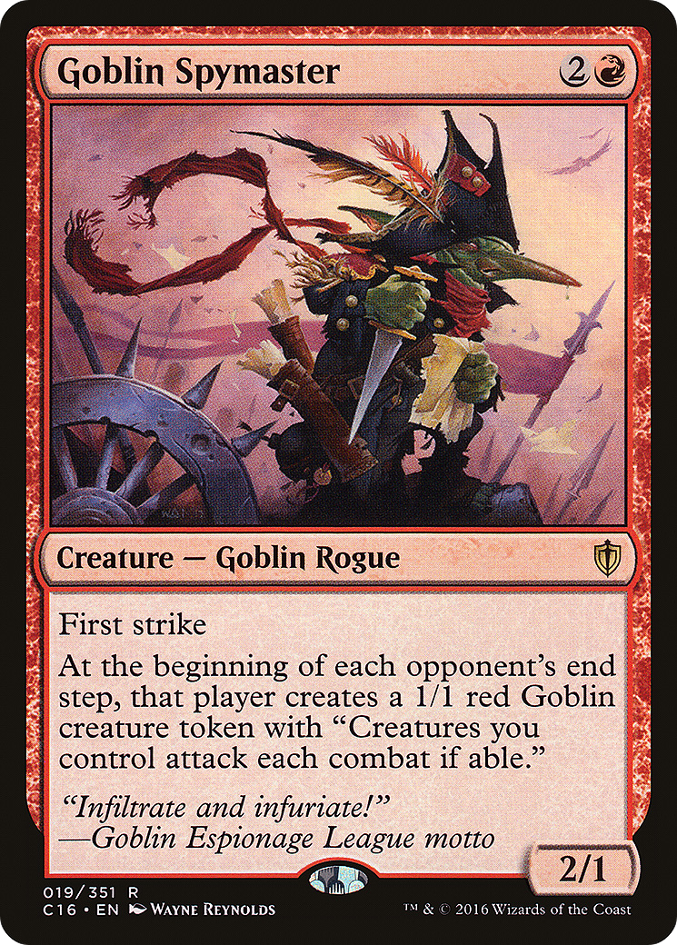 Image of Goblin Spymaster [Commander 2016]