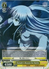 Image of Kanade's Reason for Battle (AB/W31-E021 U) [Angel Beats! Re:Edit]