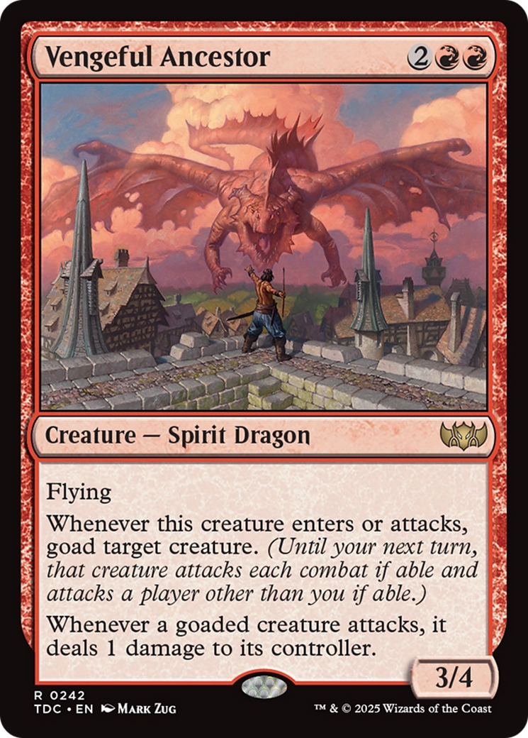 Image of Vengeful Ancestor [Tarkir: Dragonstorm Commander]