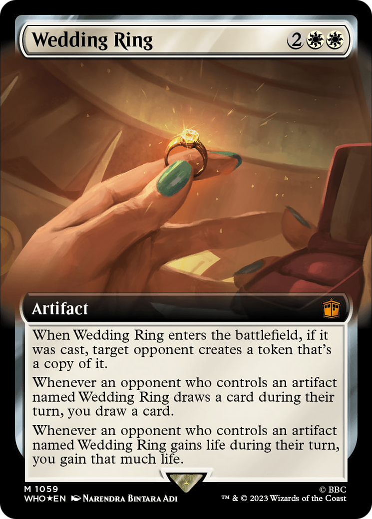 Image of Wedding Ring (Extended Art) (Surge Foil) [Doctor Who]