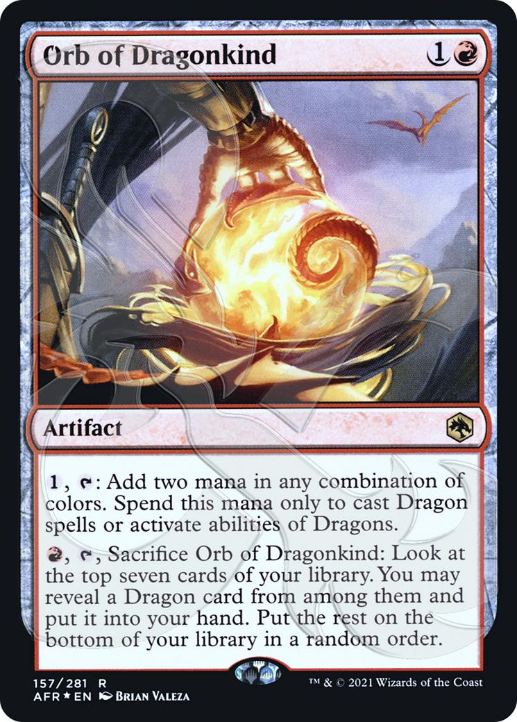 Image of Orb of Dragonkind (Ampersand Promo) [Dungeons & Dragons: Adventures in the Forgotten Realms Promos]
