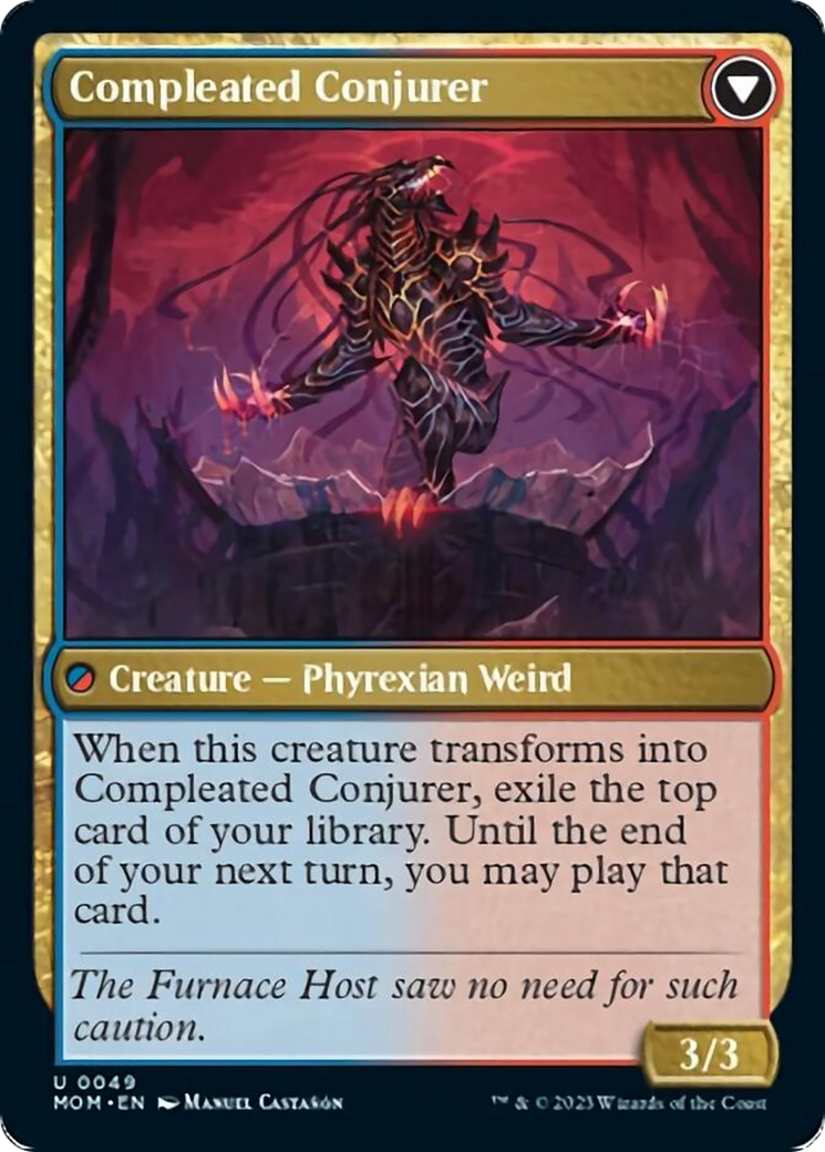 Image of Captive Weird // Compleated Conjurer [March of the Machine]