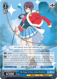 Image of The Stage of Fate, Junna Hoshimi (RSL/S56-TE19R RRR) [Revue Starlight]