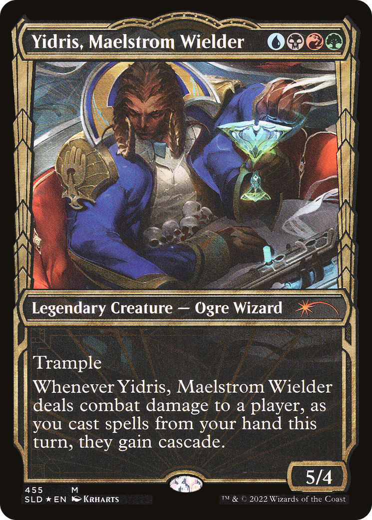 Image of Yidris, Maelstrom Wielder (Showcase Gilded Foil) [Secret Lair Drop Series]