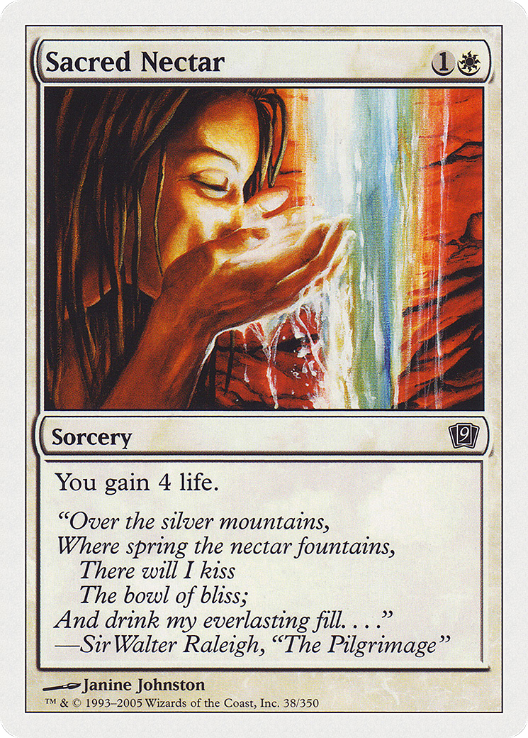 Image of Sacred Nectar [Ninth Edition]