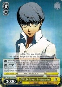 Image of WILD Power, Protagonist (P4/EN-S01-012 C) [Persona 4 ver.E]