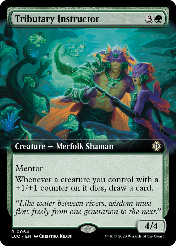 Image of Tributary Instructor (Extended Art) [The Lost Caverns of Ixalan Commander]
