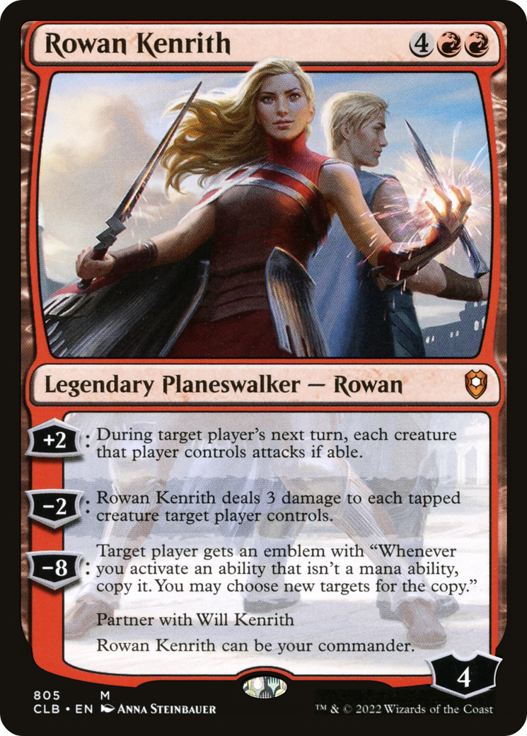 Image of Rowan Kenrith [Commander Legends: Battle for Baldur's Gate]