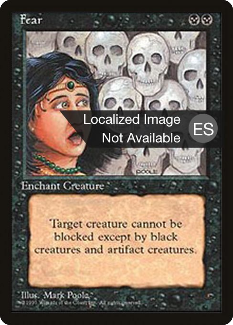 Image of Fear [Fourth Edition (Foreign Black Border)]