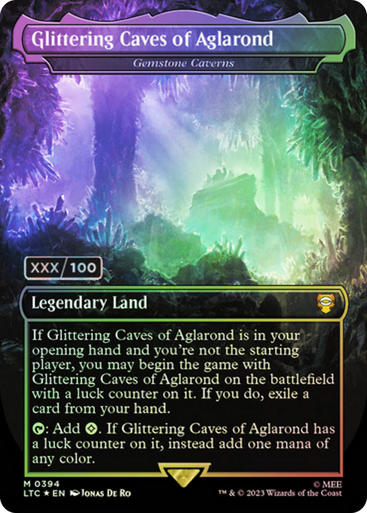 Image of Glittering Caves of Aglarond - Gemstone Caverns (Serialized) [The Lord of the Rings: Tales of Middle-Earth Commander]