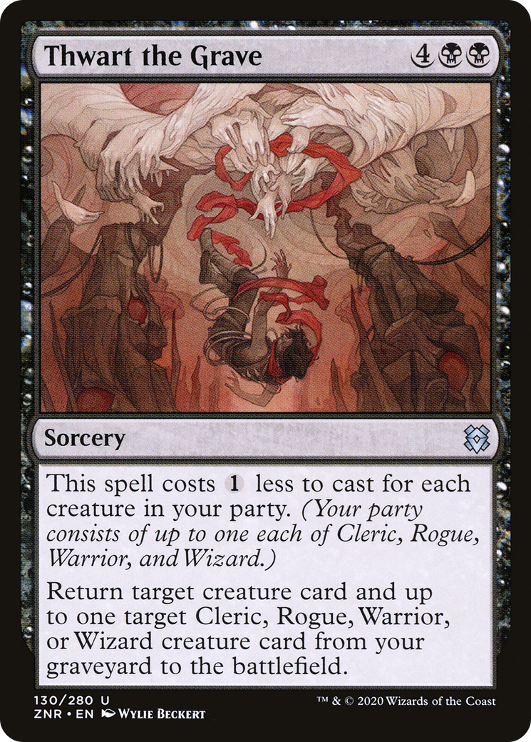 Image of Thwart the Grave [Zendikar Rising]
