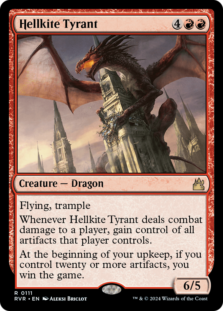 Image of Hellkite Tyrant [Ravnica Remastered]