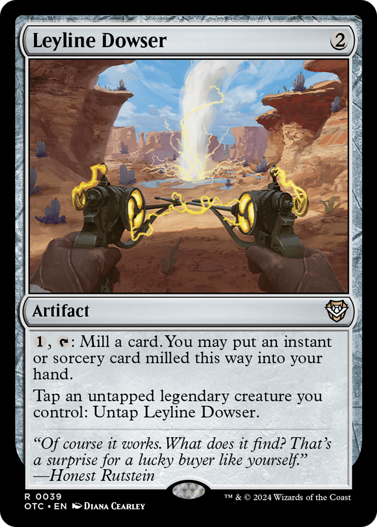 Image of Leyline Dowser [Outlaws of Thunder Junction Commander]