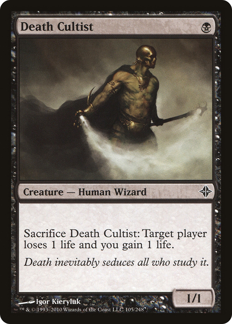 Image of Death Cultist [Rise of the Eldrazi]
