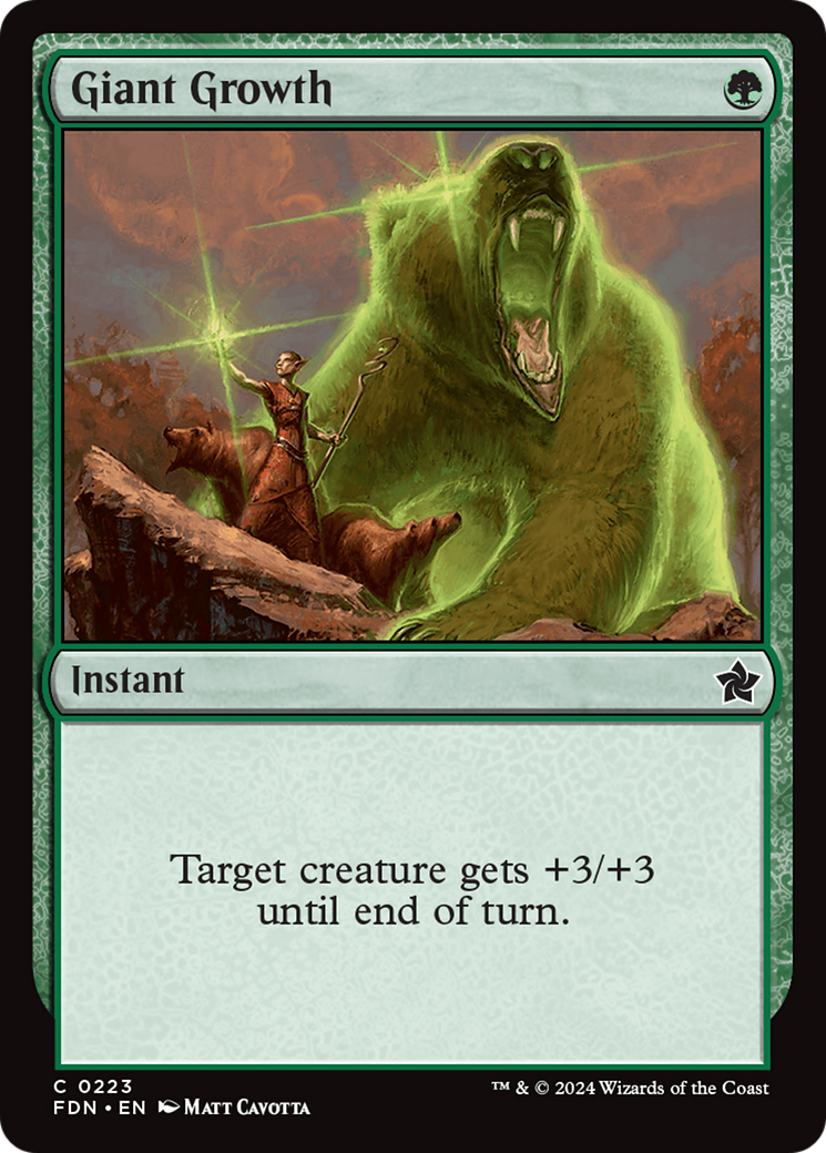 Image of Giant Growth [Foundations]