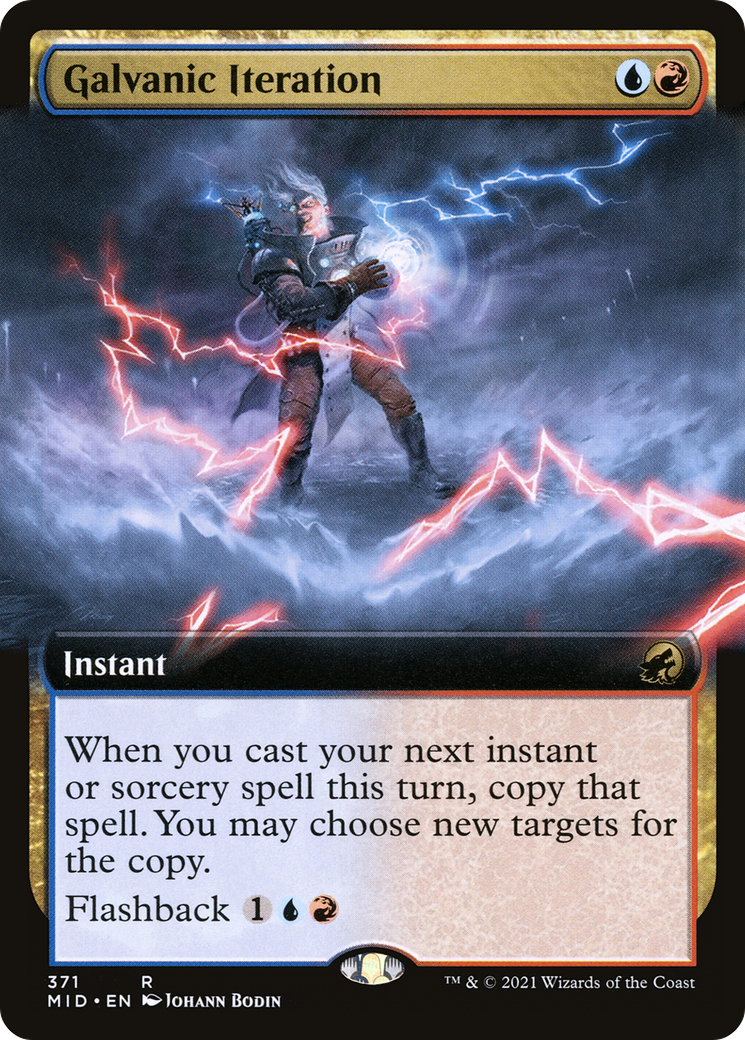 Image of Galvanic Iteration (Extended Art) [Innistrad: Midnight Hunt]