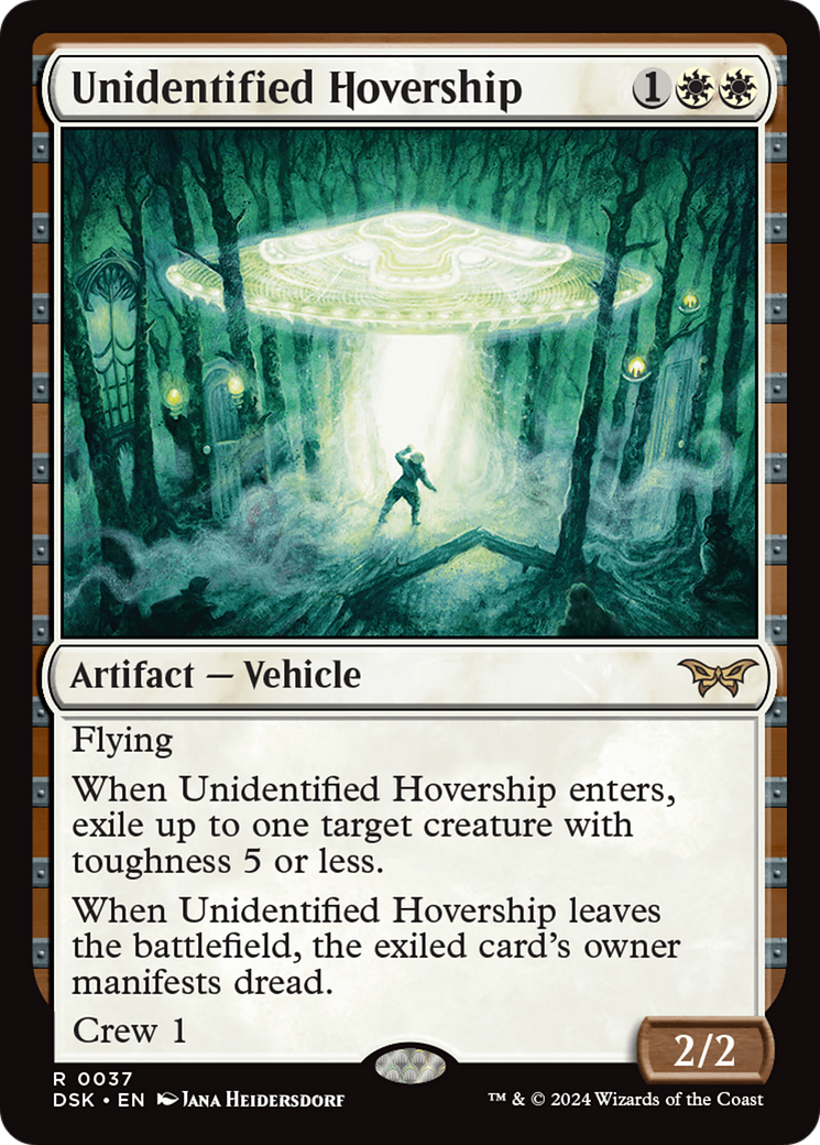 Image of Unidentified Hovership [Duskmourn: House of Horror]