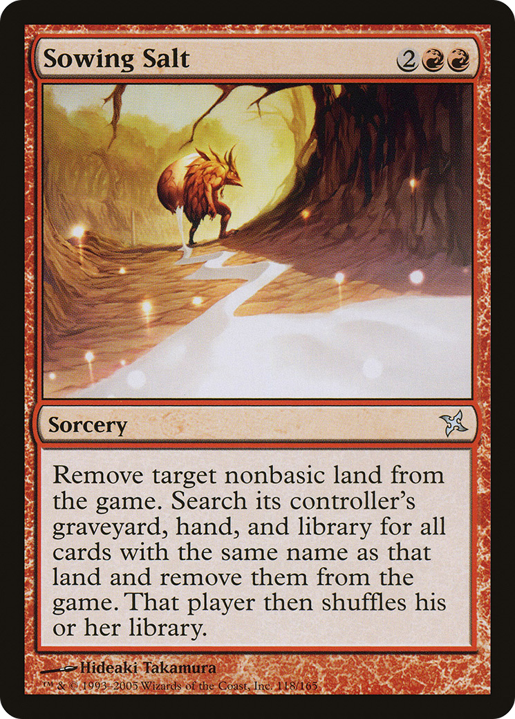 Image of Sowing Salt [Betrayers of Kamigawa]