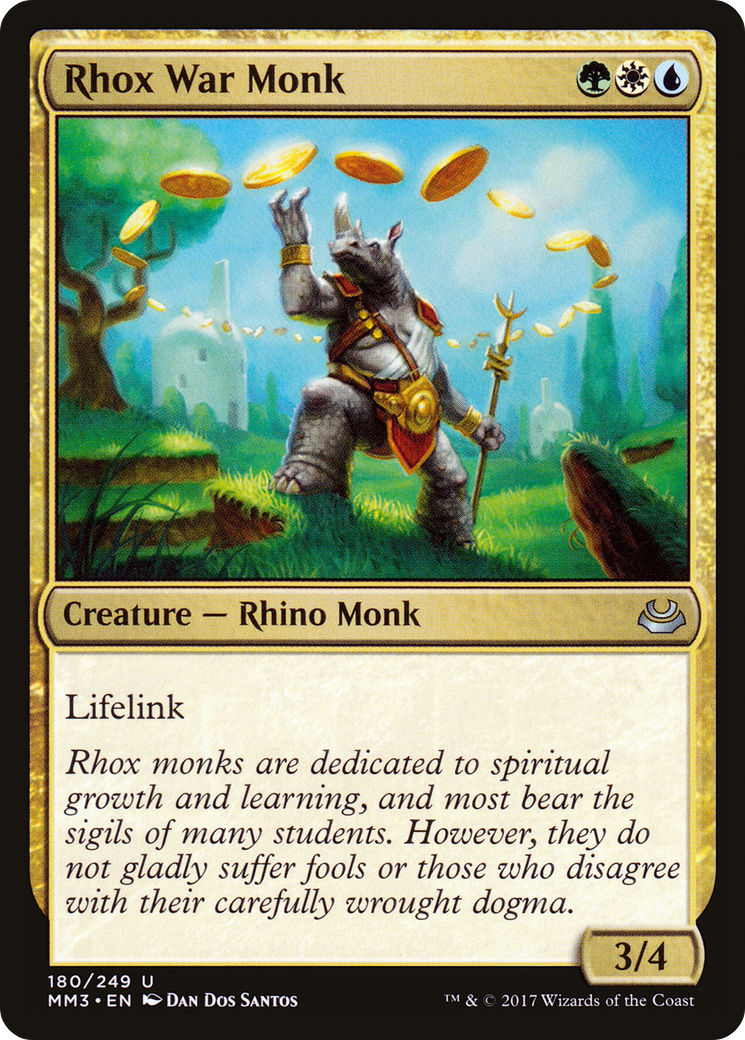 Image of Rhox War Monk [Modern Masters 2017]