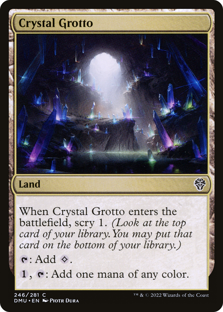 Image of Crystal Grotto [Dominaria United]