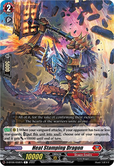 Image of Heat Stamping Dragon (D-BT06/058EN) [Blazing Dragon Reborn]
