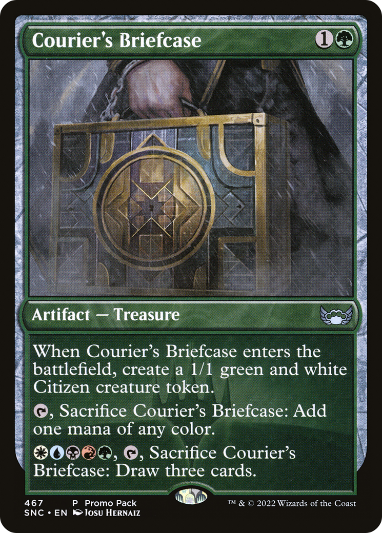 Image of Courier's Briefcase (Promo Pack) [Streets of New Capenna]