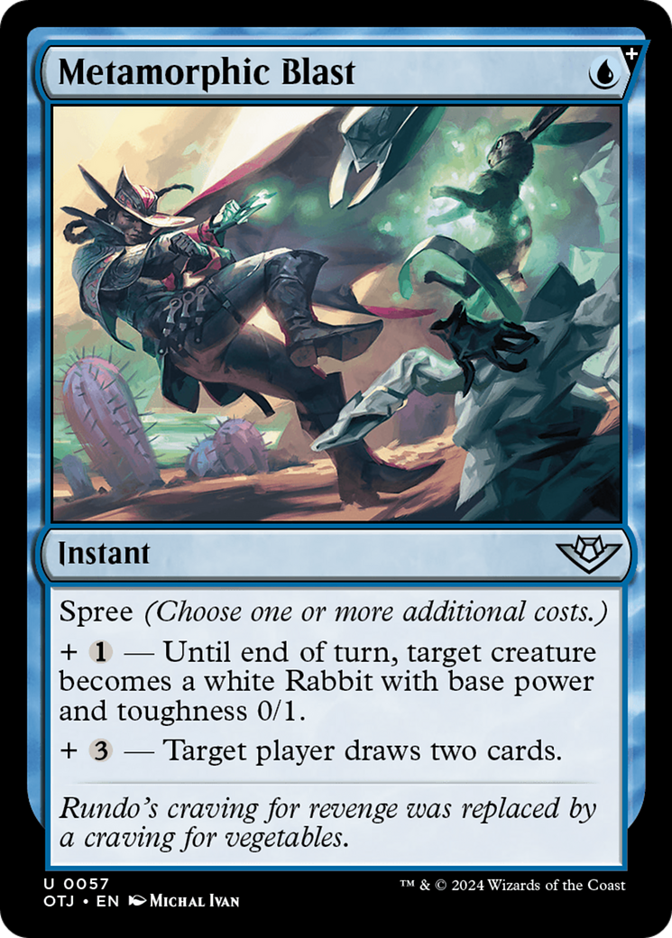 Image of Metamorphic Blast [Outlaws of Thunder Junction]