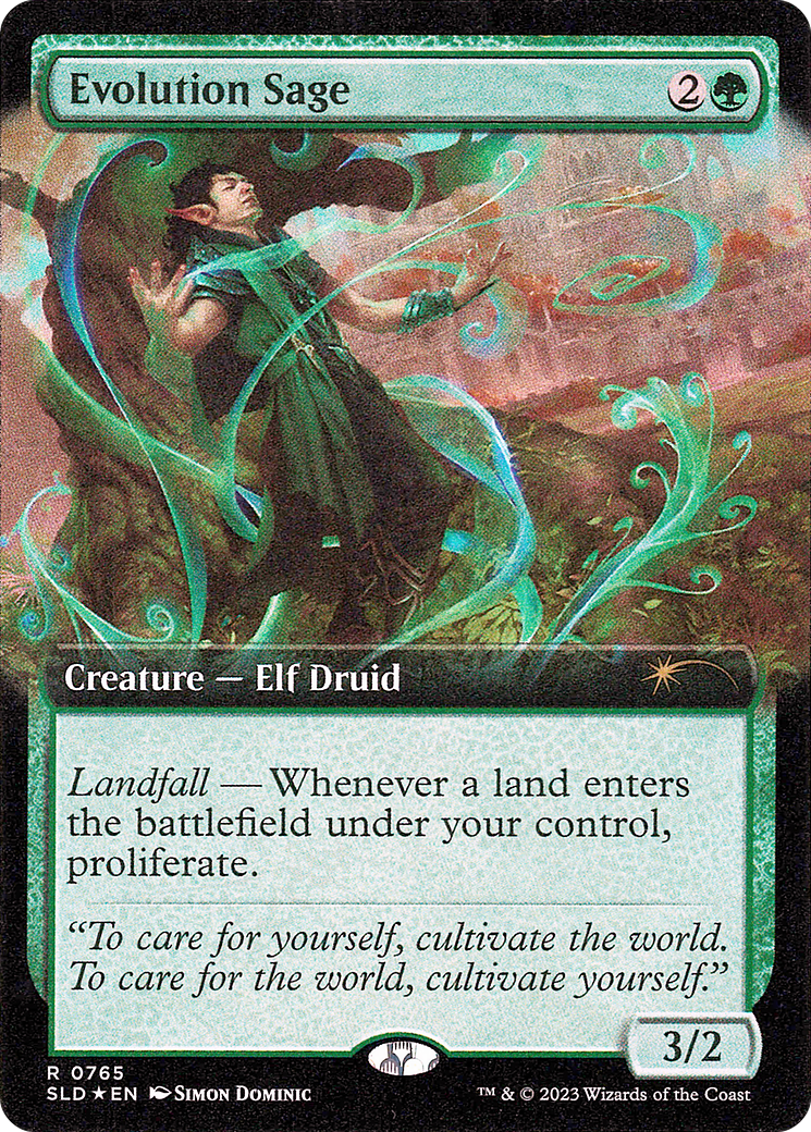 Image of Evolution Sage (Extended Art) [Secret Lair Drop Series]