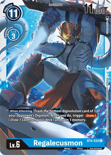 Image of Regalecusmon [BT4-034] [Great Legend]