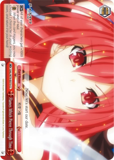 Image of Flames Which Pierce Through Time (DAL/W79-E075 CC) [Date A Live]