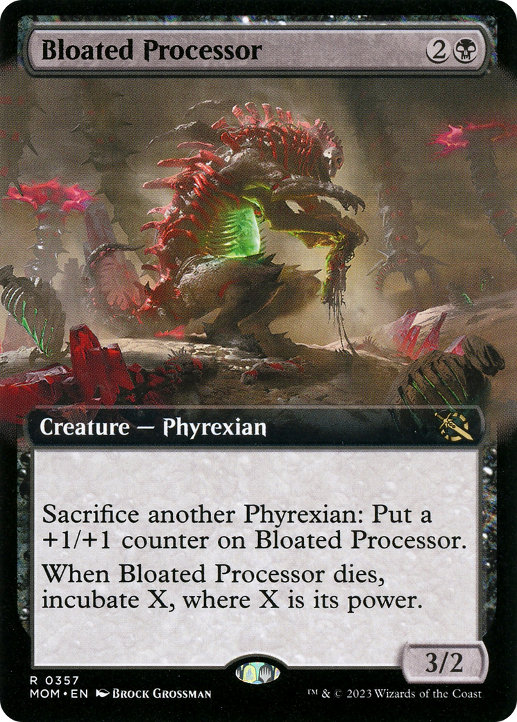 Image of Bloated Processor (Extended Art) [March of the Machine]