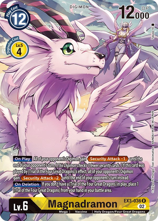 Image of Magnadramon [EX3-036] (Alternate Art) [Draconic Roar]