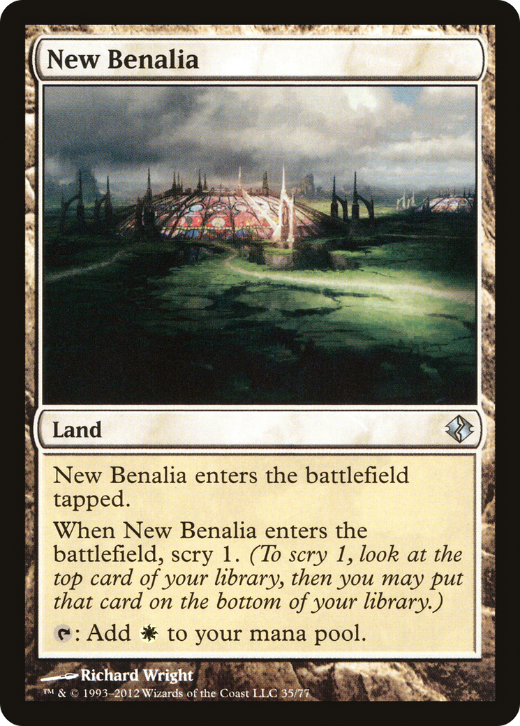 Image of New Benalia [Duel Decks: Venser vs. Koth]