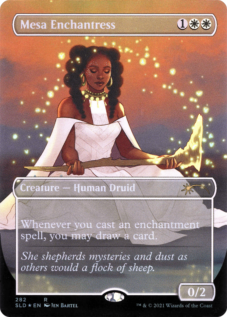 Image of Mesa Enchantress (Borderless) [Secret Lair Drop Series]