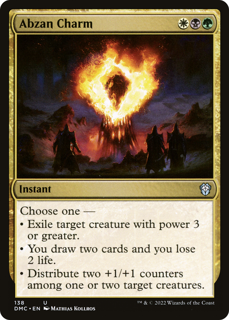 Image of Abzan Charm [Dominaria United Commander]