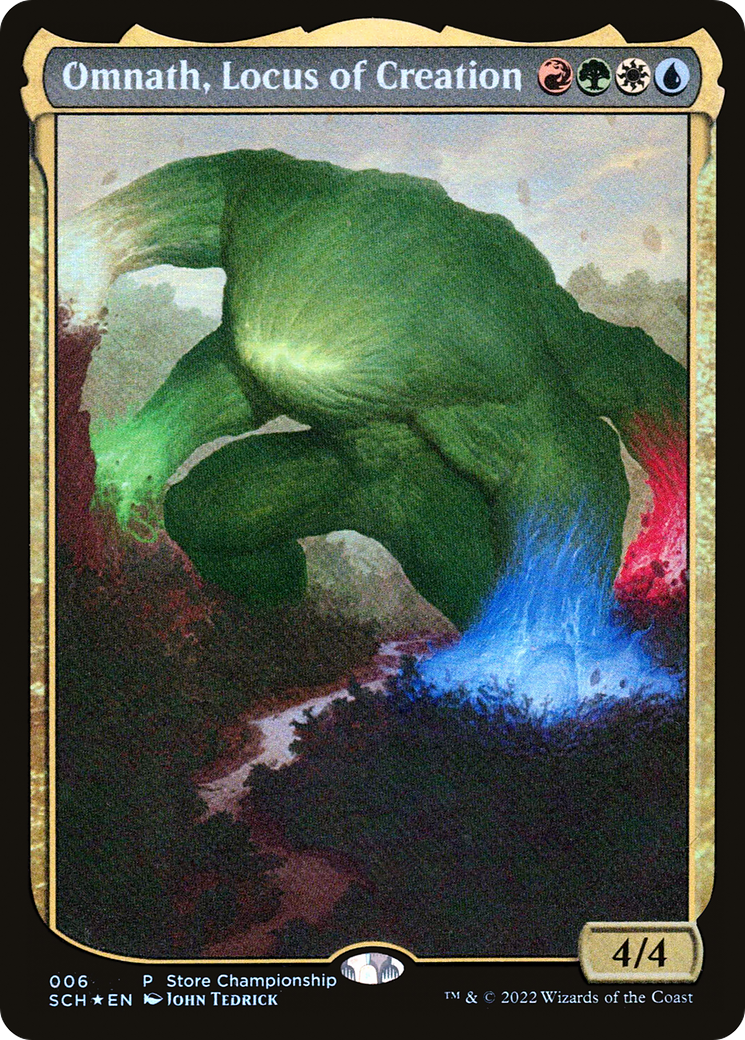 Image of Omnath, Locus of Creation [Store Championships 2022]