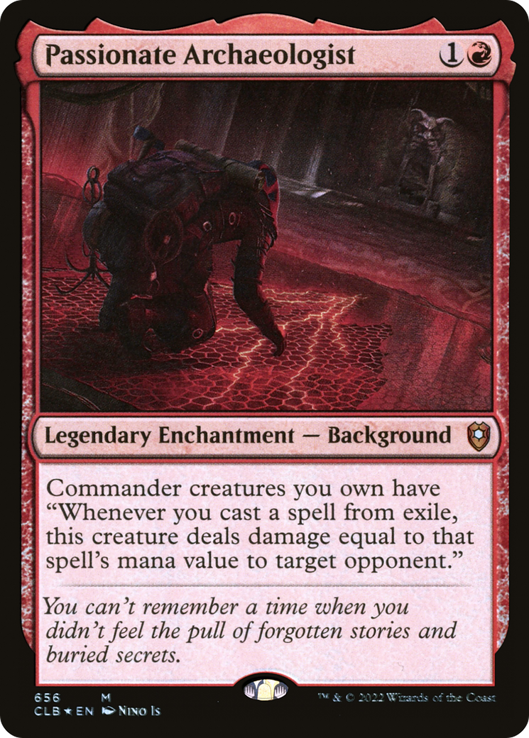 Image of Passionate Archaeologist [Commander Legends: Battle for Baldur's Gate]
