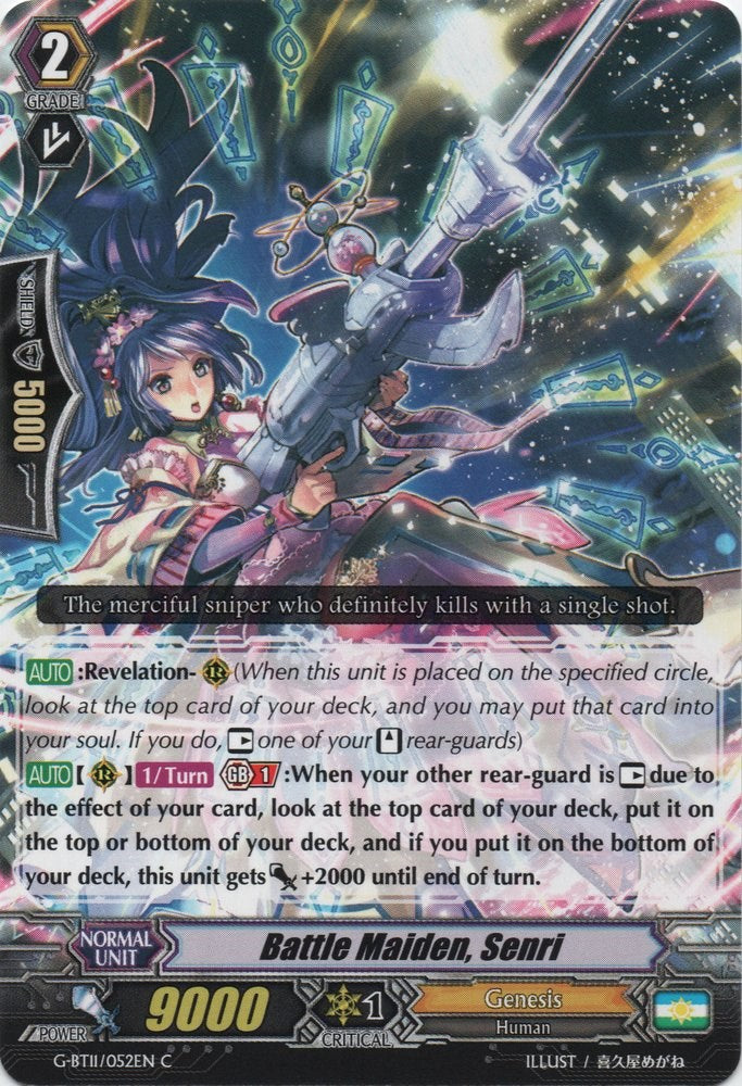Image of Battle Maiden, Senri (G-BT11/052EN) [Demonic Advent]