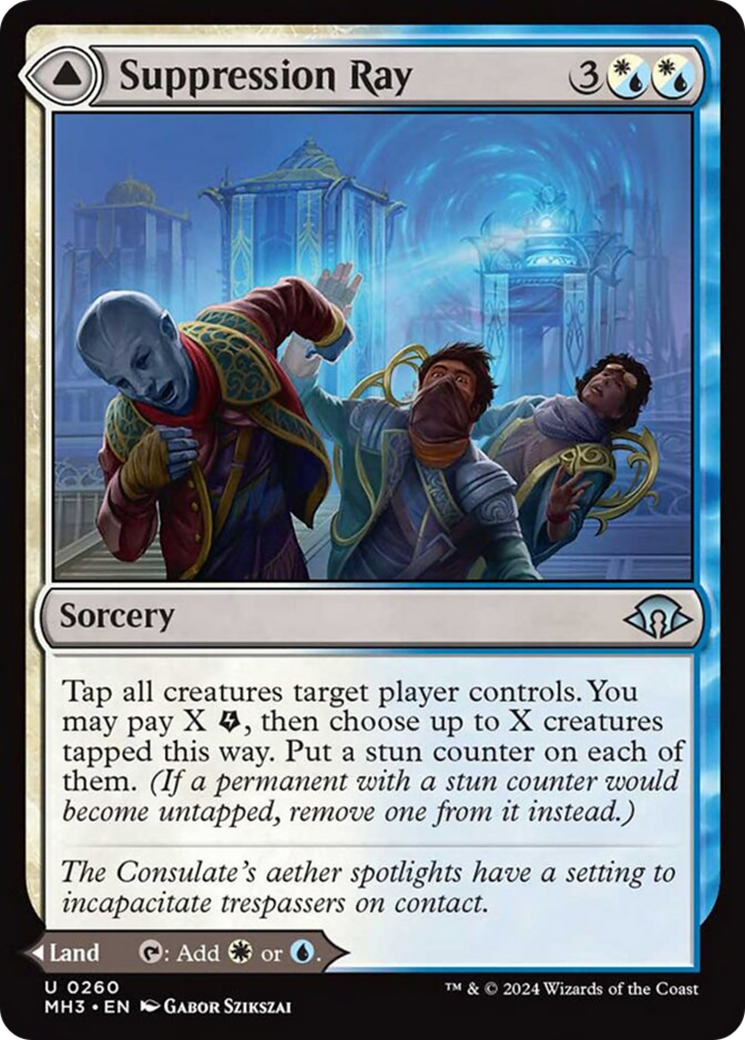 Image of Suppression Ray // Orderly Plaza [Modern Horizons 3]
